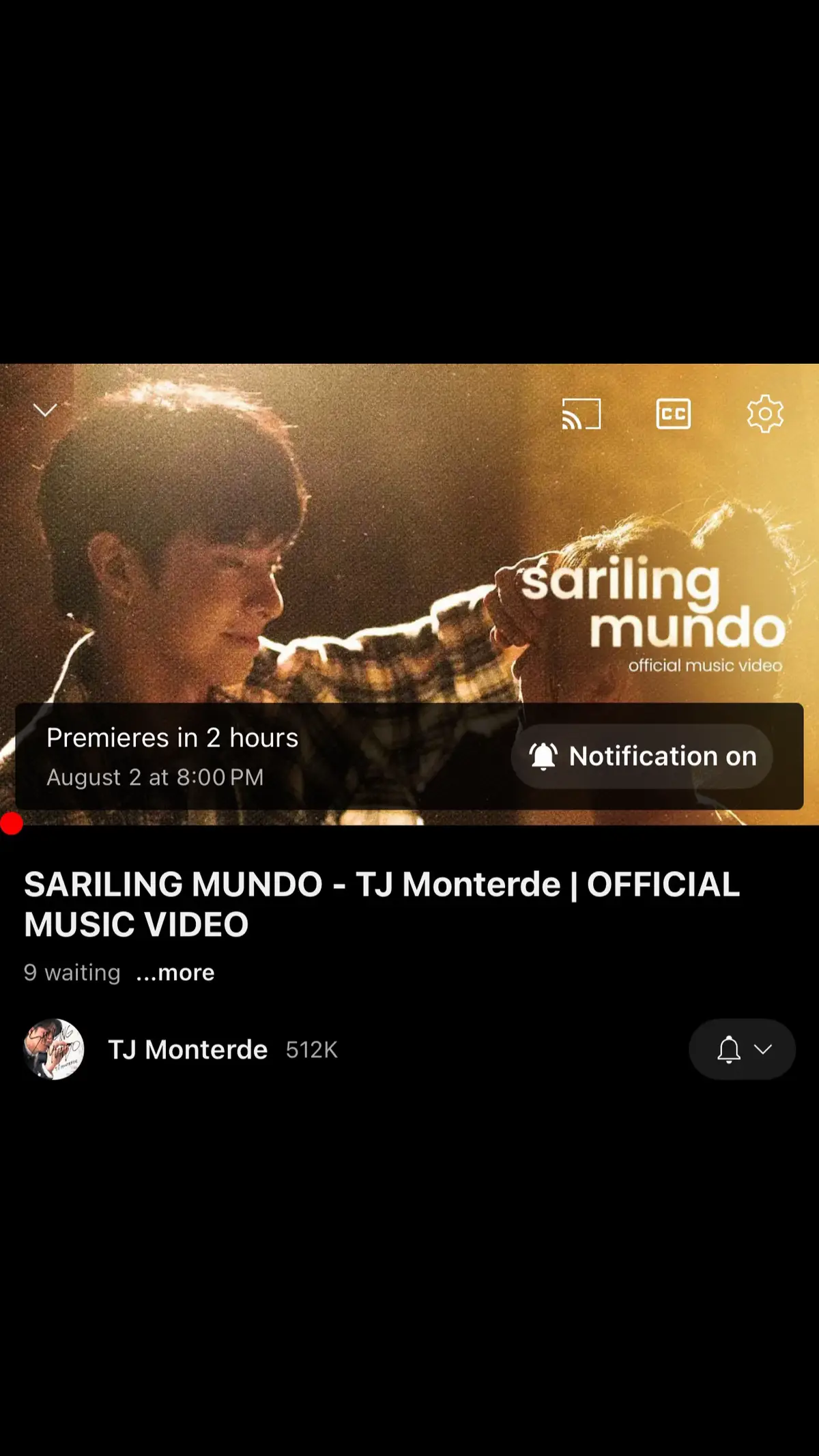 I-On nyo na ang mga notification nyo guyss!!!! mamaya na ang Sariling Mundo MV 8pm sa YouTube channel ni kuya TJ wag na wag nyong kakalimutan guyss!!🌏✨@TJ Monterde #TJ #tjmonterde #tjmonterdemusic #sarilingmundomv #fyppppppppppppppppppppppp #fypシ゚viral #foryoupage 