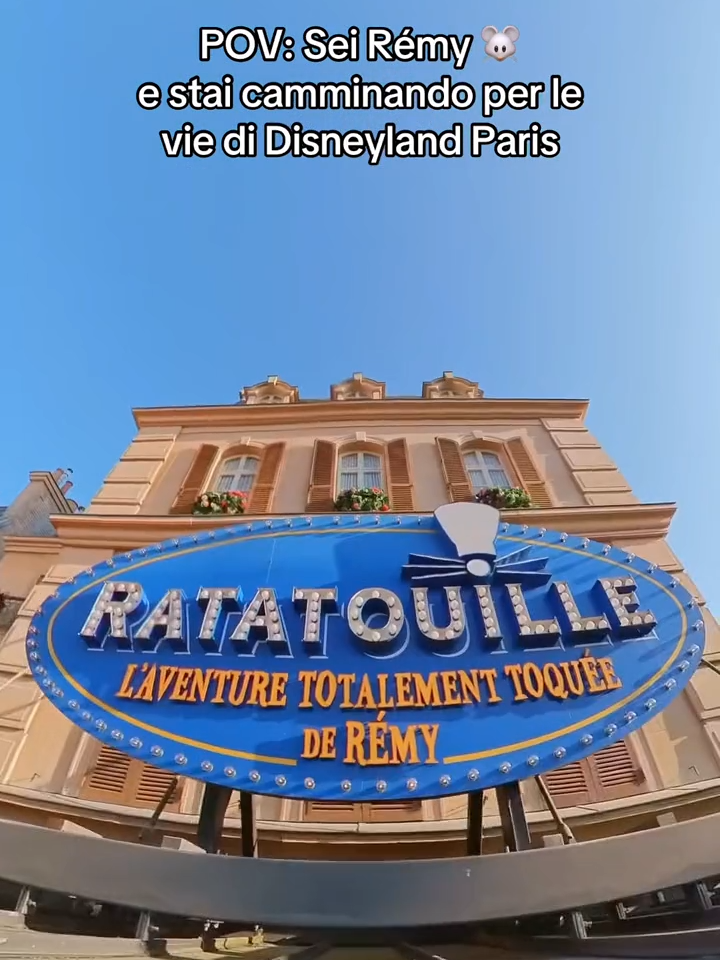 Che atmosfera a #DisneylandParis ✨ #Ratatouille #Disneyland #Paris #cinematok #Disney #davedere