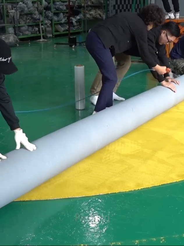 Process of Making Extra Large Carpet #process #processvideo #making #production #massproduction #manufacturing #factory #factorywork #viral #foryou #foryoupage #trending