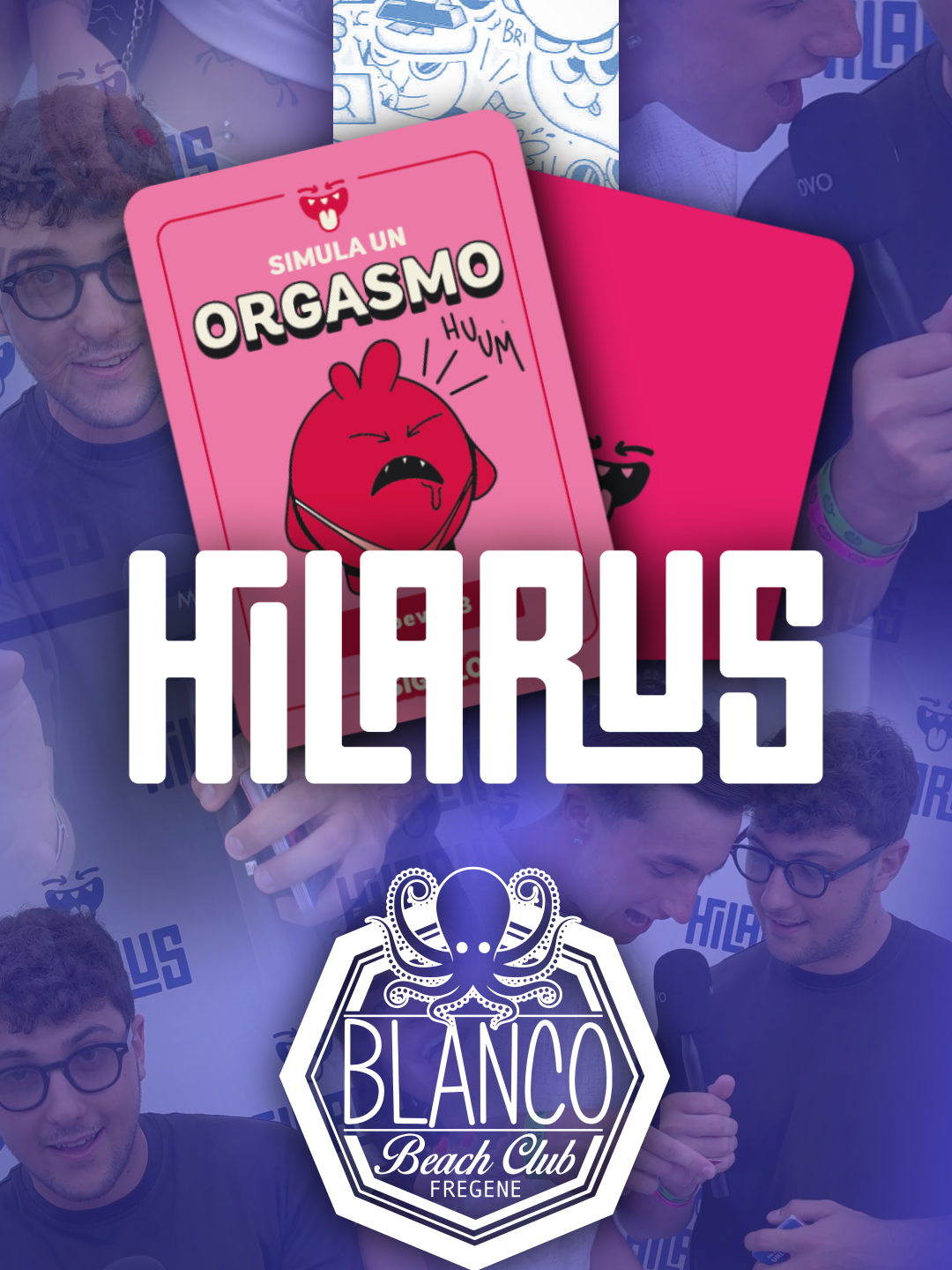 Almeno lui è venuto🫣 🌐 www.hilarus.it #giocodicarte #brillo #pub #card #blancobeach #discoteca