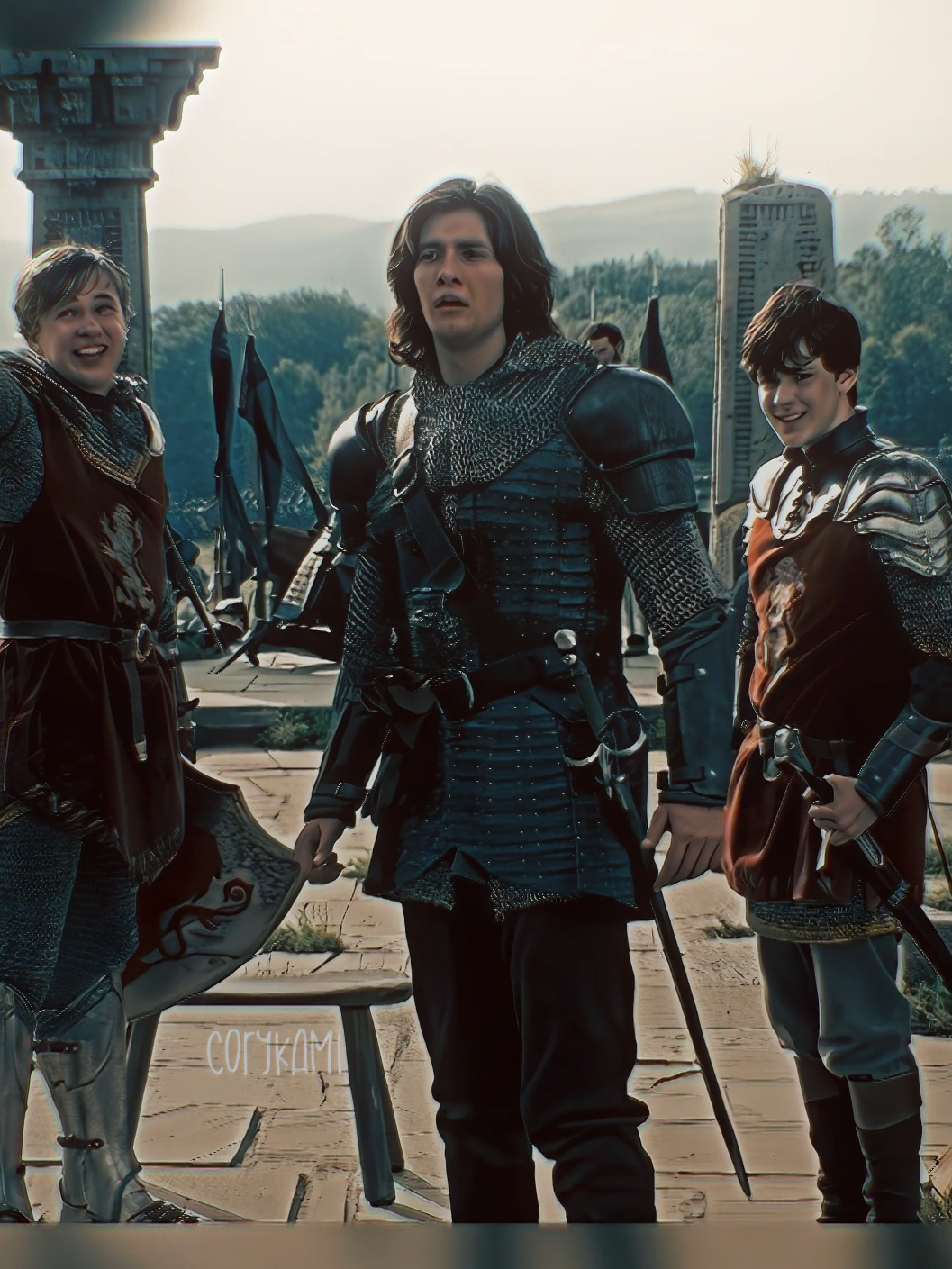 The holy trinity #narnia #narniaedit #narniatok #caspian #caspianedit #peterpevensie #pertertok #peterpevensieedit #caspiantok #benbarnes #edmundpevensie #edmundtok #edmundpenvensie #narniaprincecaspian #corykami #aftereffects #edit #edits #fyp #foryoupage