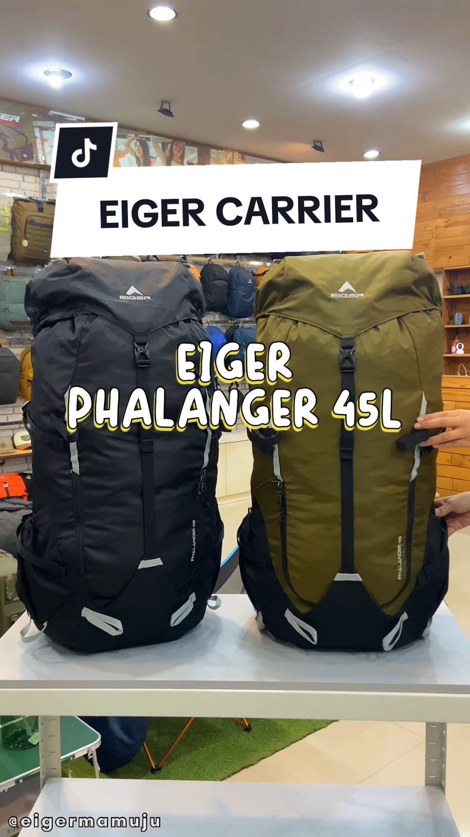 EIGER PHALANGER 45L CARRIER #eiger #eigeradventure #eigertropicaladventure #eigeradventurecom tooi #eigerproduct #eigerian #eigerianyukkumpul #eigerianindonesia #eigermamuju #eigerstoremamuju #eigercarrier #carrier #outdoor #eigeroutdoor #pendaki #pendakigunung #pendakiindonesia #pendakicantik #pendakigunungindonesia #pecintaalam #pencintaalamindonesia #mamuju #mamujusulbar #mamujucity #fypシ #fypシ゚viral #4u 