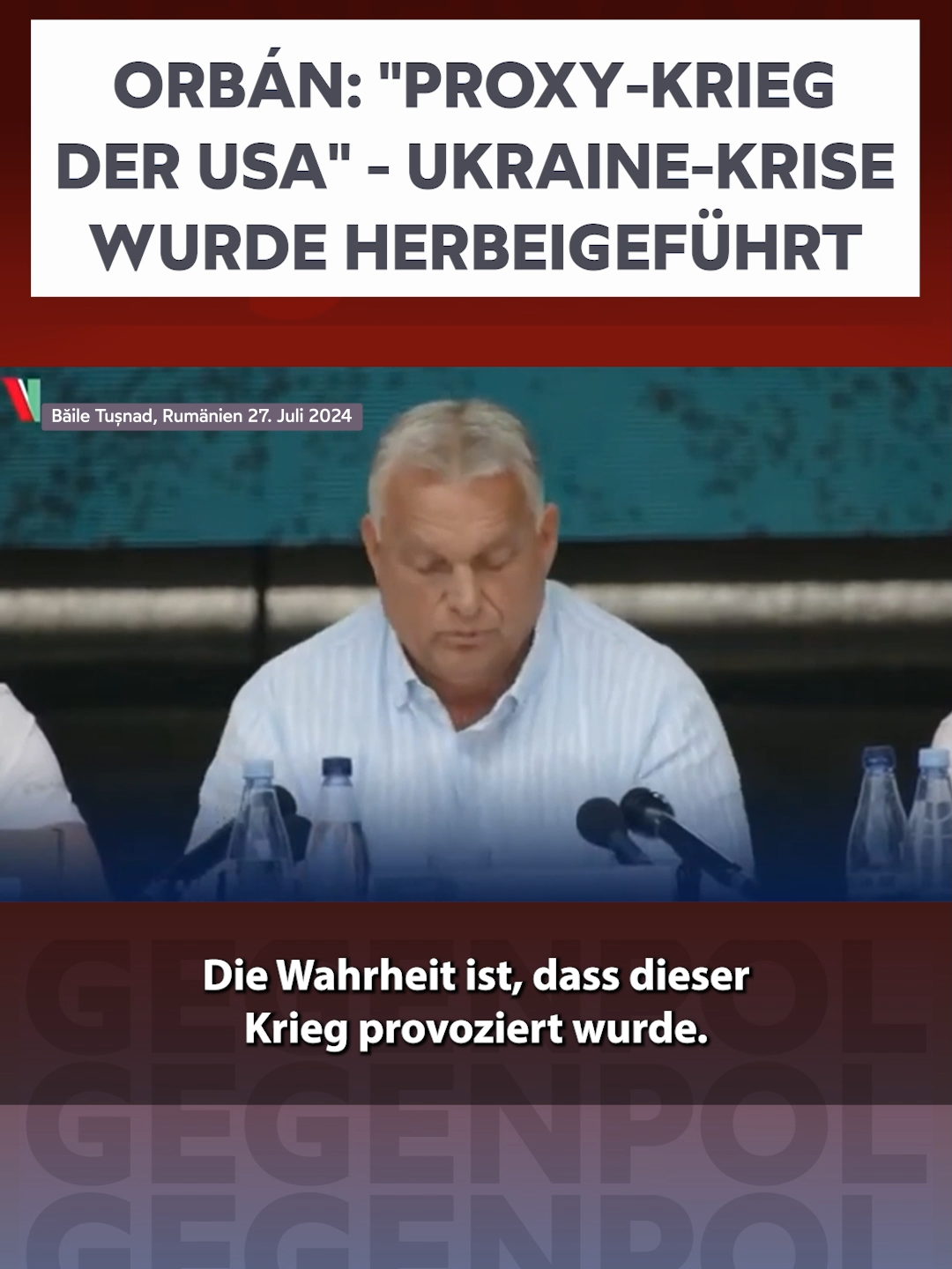 #gegenpol #shorts #orban #orbanviktor #ungarn #hungary #magyar #magyartiktok #magyarorszag #politik #news #nachrichten #geopolitik #ukraine #usa