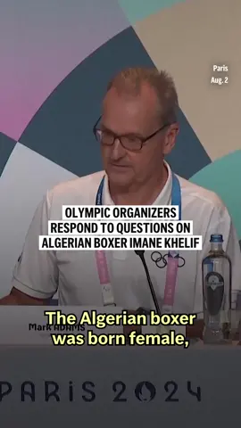 The International Olympics Committee said Friday that Algerian boxer Imane Khelif was born a woman and eligible to compete in her fight against Italy’s Angela Carini. The IOC’s daily press conference had many questions on Khelif, who has landed in the middle of a culture war about gender in sports after Carini quit Thursday’s fight under a minute into the bout.  #Olympics #Paris2024 #Boxing