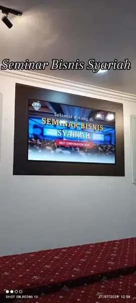 Seminar Bisnis Syariah yg dibawakannya oleh mantan Ojol yg telah sukses & berhasil menjalankan bisnisnya.. #peluangusaha #kayaberkah #daftarreseller #komunitassyariah #bisnissyariah #daftarptbest 
