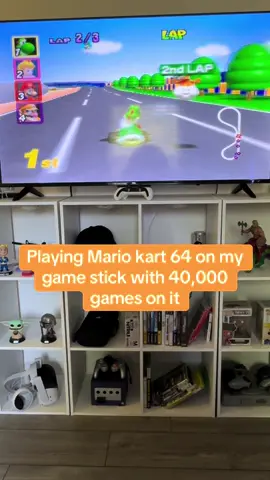 Mario kart 64 on the game stick! #mariokart #retrogaming #gaminglife #retrogames 