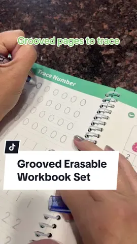 @TIME X STORE Can’t wait to homeschool my preschooler this fall with these workbooks.  #homeschool #groovedworkbook #erasableworkbook #learningworkbook #backtoschool #tiktokshopbacktoschool 
