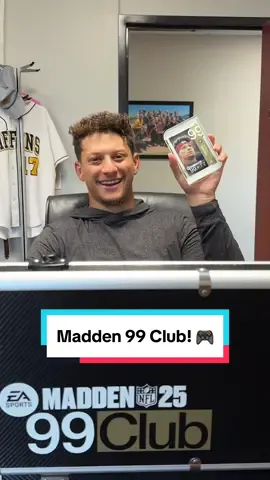 The league’s best duo is in the Madden 99 Club once again! Congrats, fellas‼️🎮 #madden #videogames #chiefs #traviskelce #patrickmahomes 