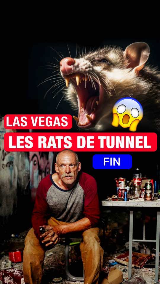 Decouvrez le monde obscur des tunnels a Las Vegas, partie finale. #reportage #lasvegas