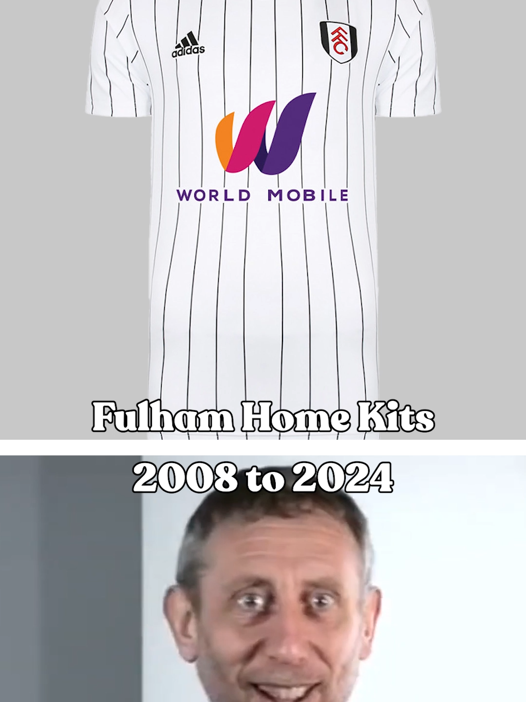 Fulham's home kits have been hit and miss 🤷‍♂️ #FootballKits #FootballShirts #PremierLeague