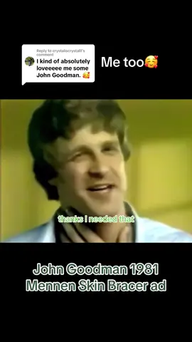 Replying to @crystaliscrystalll don’t even get me started on Monsters, Inc. 😂🥰 #johngoodman #10cloverfieldlane #thebiglebowski #theconners #mennen #bymennen #skinbracer #sulley #jamespsullivan #80s #nostalgia #fbf  @Aliceinecholalialand #80scommercial #80sads 