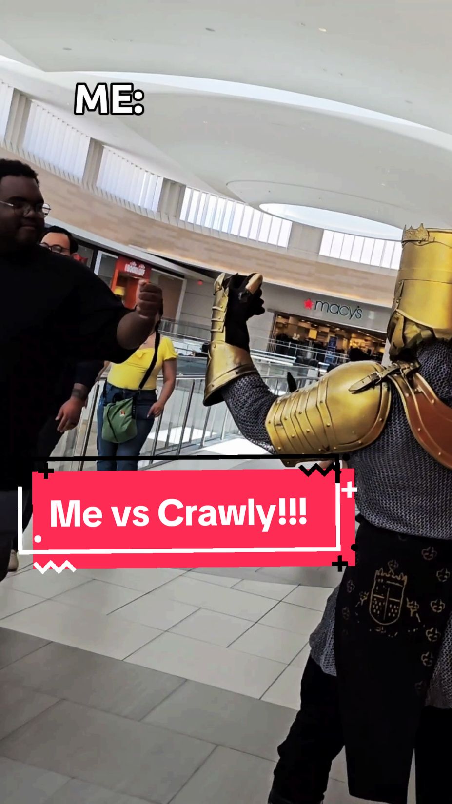 ME VS @CRAWLY. #knightsvsgnomes #knightvsgnome #gnomesoftiktok #knightsoftiktok #kingemilio #kingemiliothearmoredone #crawly #knight #knights #medievaltiktok #medieval #medievalarmor #medievaltok #royal #royalcore #fantasy #fantasytiktok #fantasytok #fantasyarmor #mermaid #fairy #viking #vikingtok #wizard #fake #fakesituation #fakesituation⚠️ 