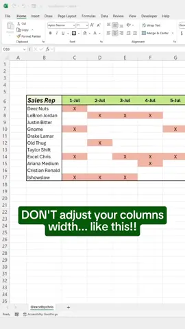 This Excel hack will change your life!! #excel #spreadsheet #corporate 