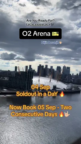 Diluminati Tour O2 Arena - Diljit Dosanjh 🔥🇬🇧  4th September Soldout in a day, Now Book 5th September 🤟🏼 . . . #diljitdosanjh300 #illuminati #dilluminati #punjabi #o2arena #ticketssoldout #tickets #viral #uktour #2024 #dosanjhawala @Diljit Dosanjh Official🎙️ 