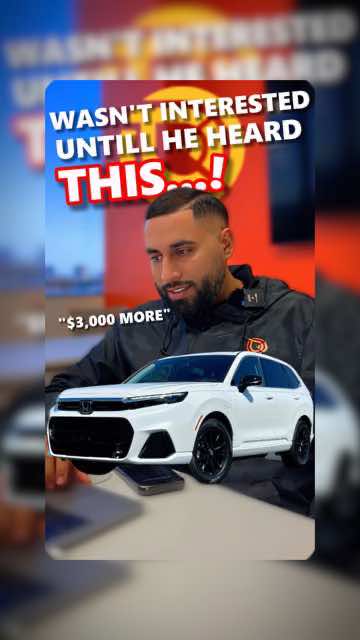 power of persuasion! Do not take no for an answer @Car Trackers   #sales #carbuyer #sellmycar #electric #ev #honda #negotiation #dealer #buyer #fy #fypage #deals #cars #howto #cardealership #offroad #trucks #trucksoftiktok  #tiktok #tiktokdeals #money #sellmycar #webuycars #webuytrucks #lease #persuasion #no 