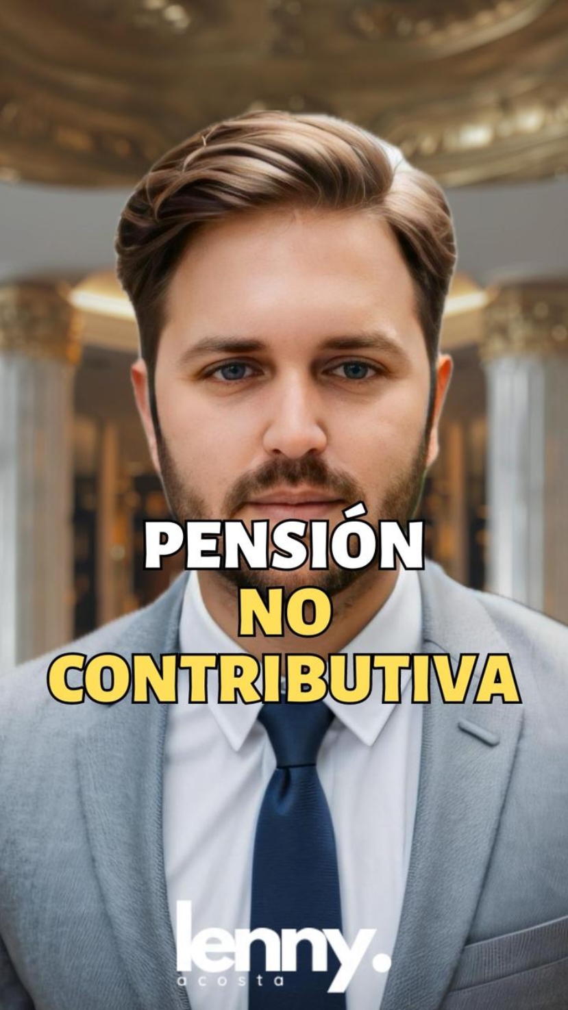 Pensión NO contributiva 👀 Solo hay que cumplir estos 3 requisitos: - Tener más de 65 años. - Haber cotizado menos de 15 años. - Residir en España. Para recibir toda la información de como solicitarla. Escribe la palabra 