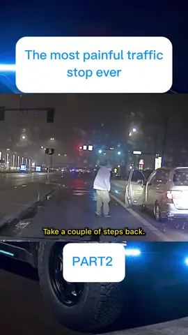The most painful traffic stop ever part2 #cops #police #viral 