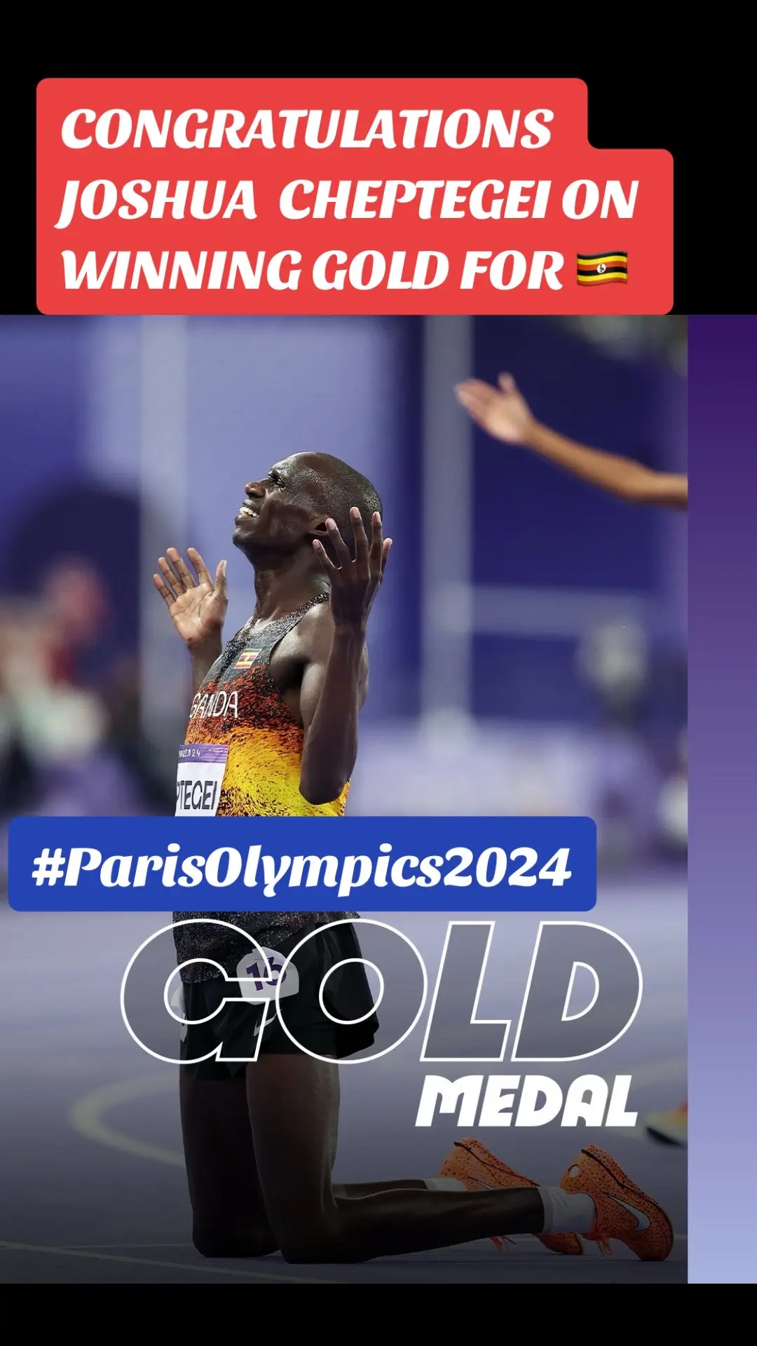 #parisolympics2024 #joshuacheptegei #ugandatiktok