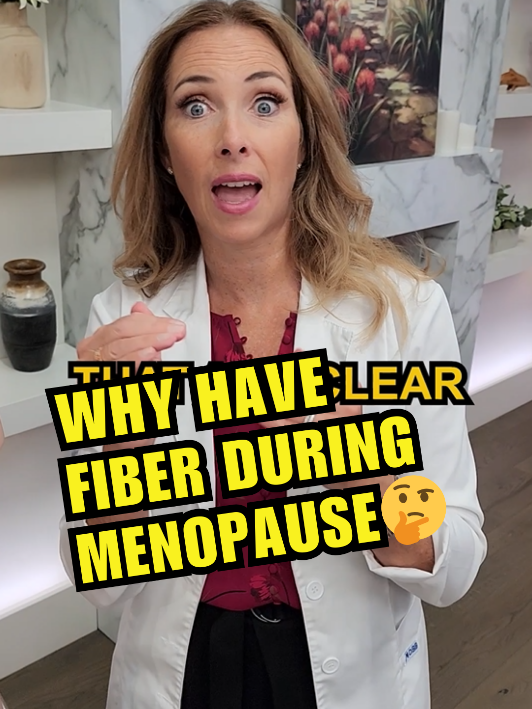 Why Fiber Is Crucial During Menopause🤔 Join Dr. Janine as she discusses why fiber is crucial during menopause for women's health. Learn how fiber helps with estrogen levels and overall well-being. #menopause #fiber