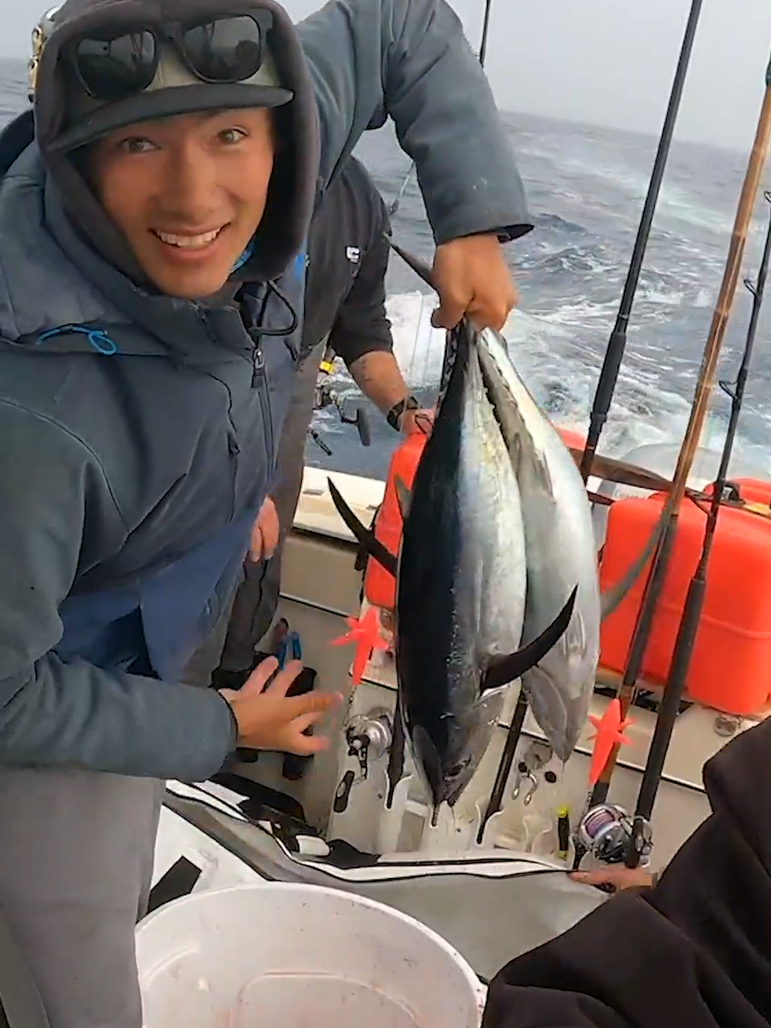 Albacore fishing 72 miles off the California Coast. Full video link in my bio! #fyp #foryou #foryoupage #tuna #tunafishing #albacore #fishing #fish #fishinglife #fishingtiktoks