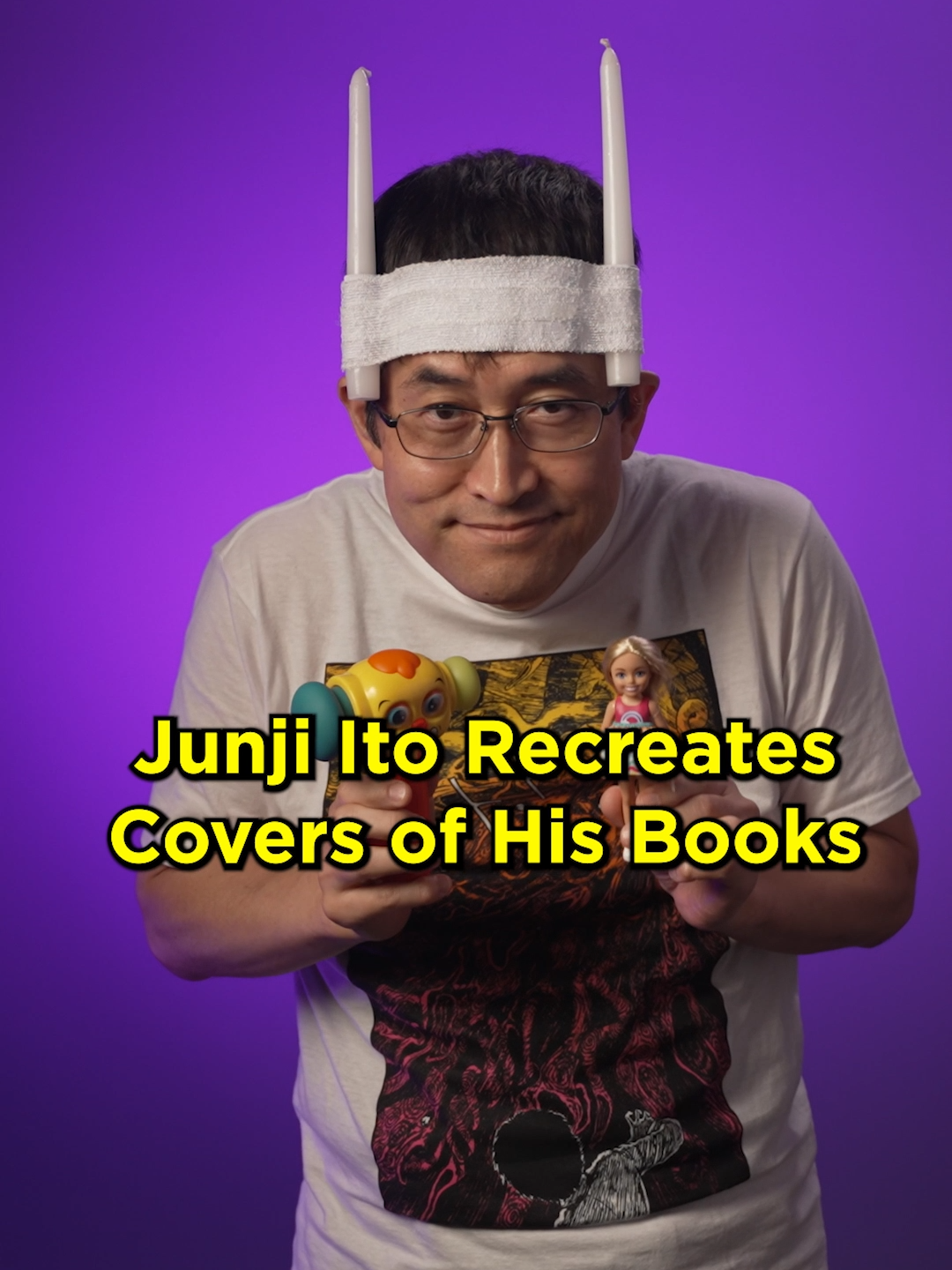 Junji Ito is a man of many talents #junjiito #vizmedia #manga