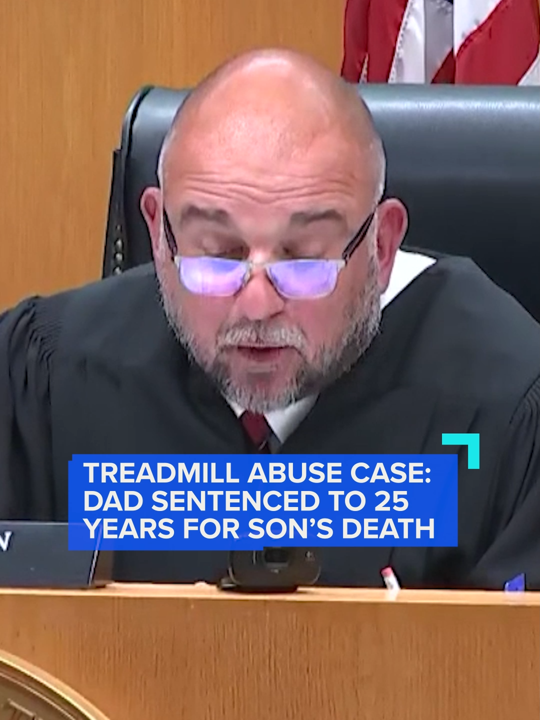 Treadmill abuse sentence: A judge sentenced Christopher Gregor to 25 years for the endangerment and death of his 6-year-old son, Corey Micciolo.   ------------------------------------------ New Jersey father Christopher Gregor received a 25-year prison sentence Friday for the manslaughter and endangerment of his 6-year-old son, Corey Micciolo. Judge Guy P. Ryan sentenced Gregor to 20 years for manslaughter and five years for child endangerment. Gregor must serve the sentences consecutively — meaning he must serve the endangerment sentence before the clock starts for his time on the manslaughter sentence — for a total of 25 years. Prosecutors had asked for the maximum possible sentence of 40 years, but Gregor’s limited criminal history made him ineligible, Ryan said.
