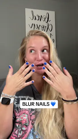 blurrrrrrr 💙💙💙 #nailday #diynails #gelnails #buildergel #shortnails #bluenails #manicure #gelmanicure #fyp #foryou #foryoupage 
