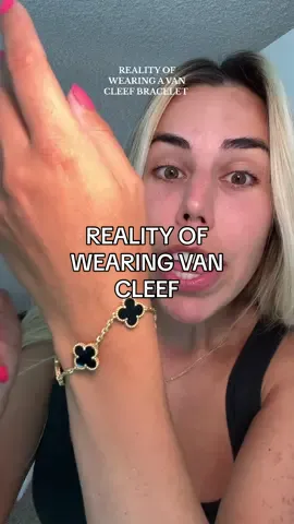 But ask me if shes worth it.. ill tell you yes 🤭🥰🫶🏼  #vancleefarpels #vancleef #vancleefandarpels #vancleefbracelet #vancleefalhambra #blackonyx #goldbracelet #goldbracelets #goldbraceletsforwomen 