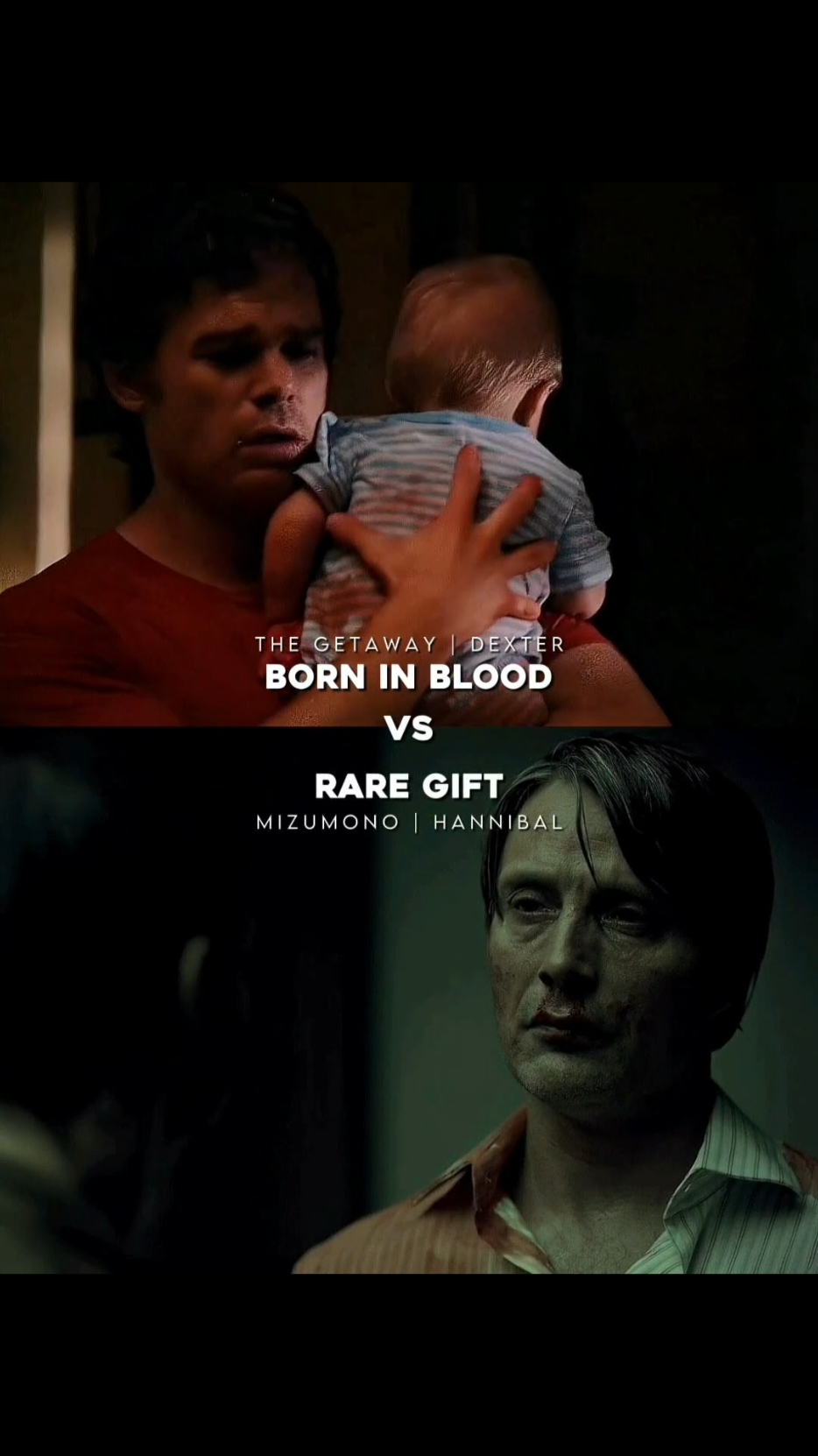 I Get It >= Born in Blood | #dexter #dextermorgan #thegetaway #peak #hannibal #hanniballecter #raregift #1v1 #debate #mizumono #comparison #tv #tvshow #viral 