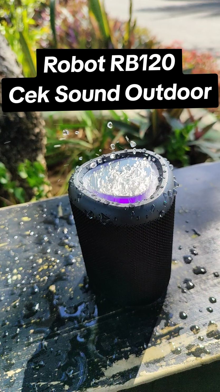 Membalas @yuda.mulang Robot RB120 Waterproof IPX4 Cek Sound Outdoor #speakerbluetooth #speakerbluetoothmurah #speakerbluetoothyangviral #speakerbluetoothfullbass #speakerrobot #PromoGuncang88 