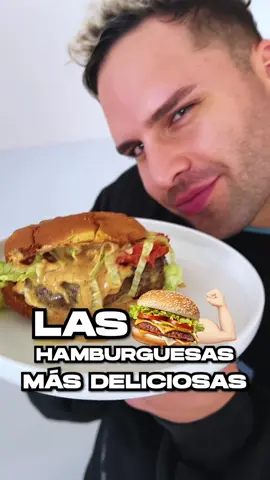Hamburguesas Fit hechas en casa 💪🍔 La idea es cambiar cada ingrediente por uno de mejor calidad. Porque nuestro cuerpo es nuestro templo ✨ #Vlog #food #hamburguesa #fit #comida #recetas #viral #fyp