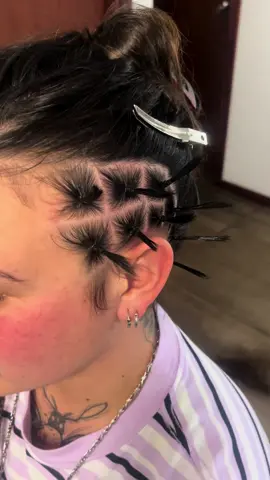 Chau rapadito en crecimiento #braids #kanekalon #boxbraids #trenzas 