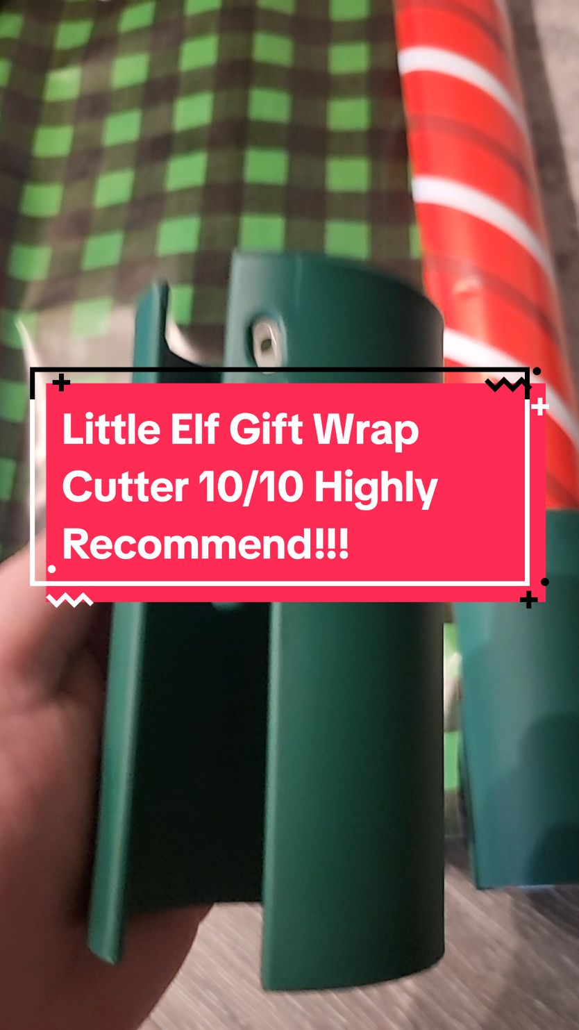 This is excellent!!! @Little ELF Products, Inc. #littleelf #littleelfgiftwrapcutter #giftwrapping #giftwrapcutter #giftwrappinghack #christmaswrapping #gadgets #handygadgets #musthaves #affordable #quality #tiffinator7 #foryou #fyf 