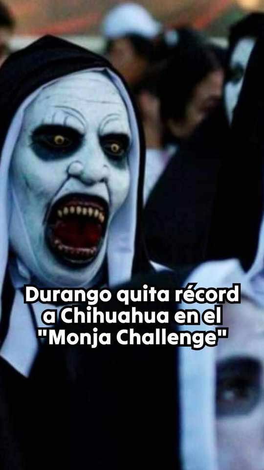 Cerca de 853 participantes rompieron el récord del “Monja Challenge” en la Feria Nacional de Durango, estableciendo una nueva marca.  Fue ayer, 1 de agosto, en la Feria Nacional de Durango, donde se reunió tal cantidad de personas disfrazadas del personaje 