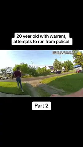 If you’re going to run (which I don’t recommend) AT LEAST be fast 😂 #foryoupage #bodycam #bodycamera #police #arrest