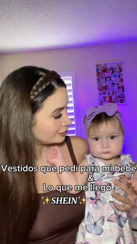 Toda una princesita , me encantaron todos los modelos que pedi  y en el acabado 😍 #baby #babyoutfit #shein #sheinbabyoutfits #sheinid #sheinkids #sheinhaul #fypage 