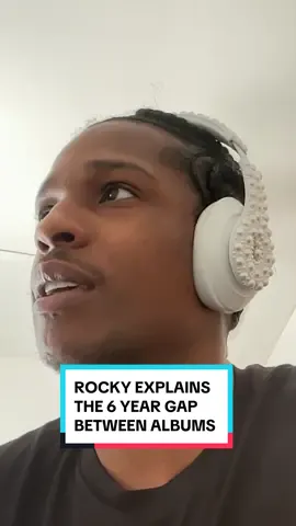 A$AP ROCKY EXPLAINS THE 6 year gap between albums #asaprocky #raptok #fyp 