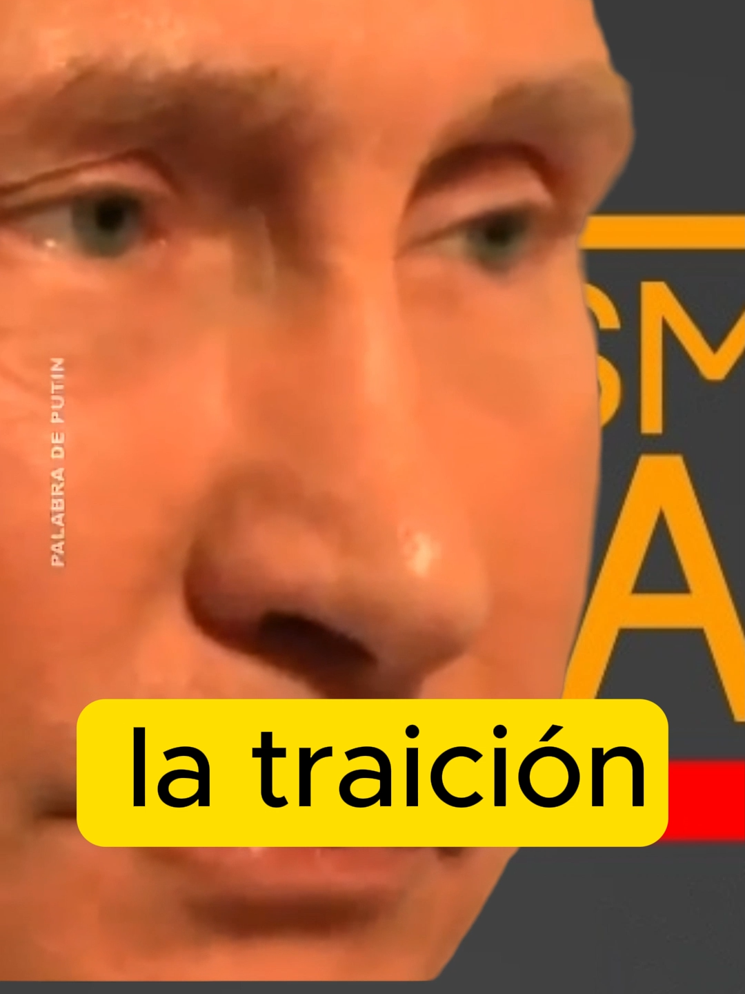 Hay algo que no perdono La traición #putin