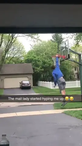 The mail lady is a real one ❤️💯#basketball #highschool #mail #sports #nice (via paul_stys/IG)