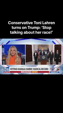 Tomi Lahren: “The biggest thing The Trump Campaign can do is stop talking about what her race is. Stop talking about if she is Indian or Black.”
