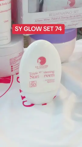 BUY 1 TAKE 1 TRIPLE WHITENING SUNSCREEN SPF 50 (50ml)#syglow #syglowskincare 