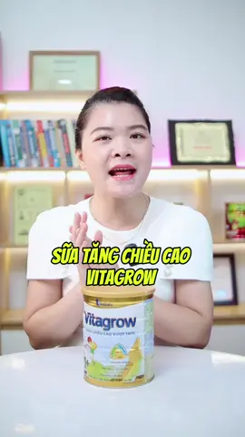 Sữa tăng chiều cao Vitagrow của Vitadairy #chieucao #tangchieucao #vitagrow #xuhuong #dinhduong 