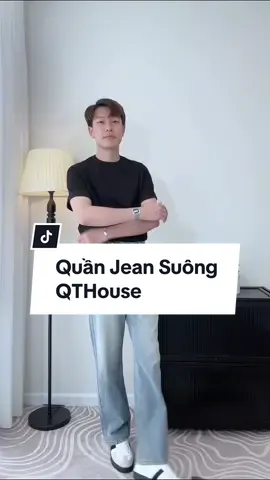Bí quyết giúp mình ăn mặc tôn dáng 👍🏻 #qthouse #quanjeannam #tudocuatee #tiktokfashionista #reviewlamdep #thoitrangnam #xuhuong 