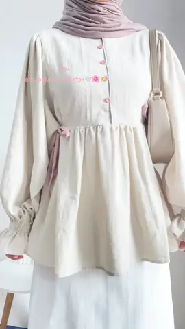 Blouse gemeshhh🤍🌸✨ #blousekorea #blosekoreastyle #blouselucu #blouseviral #blousedesign 