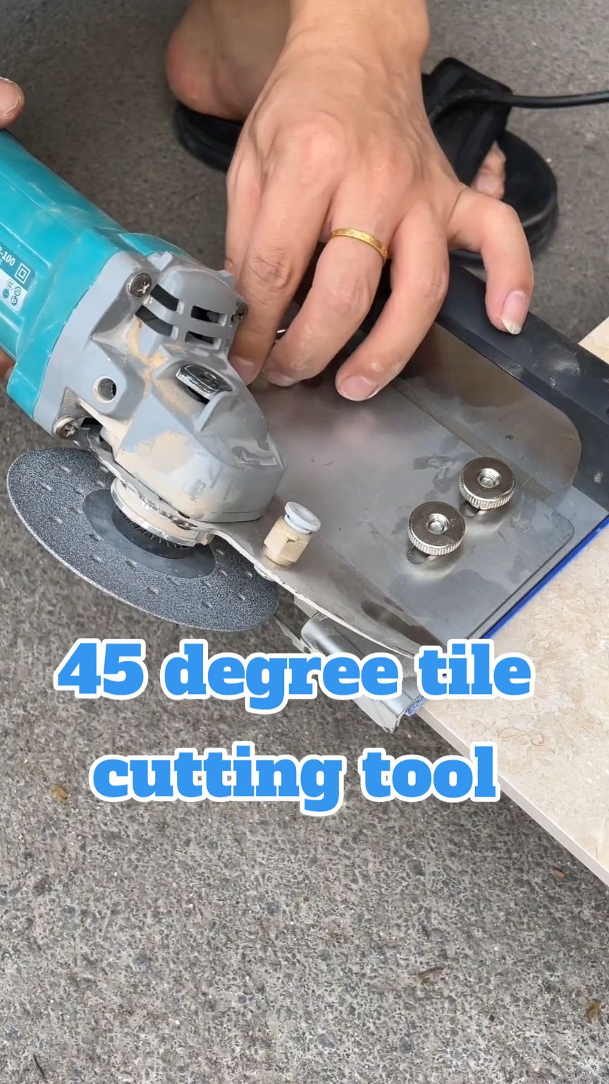 45 degree tile cutting tool #tiling #construction #tilecuttingtools 
