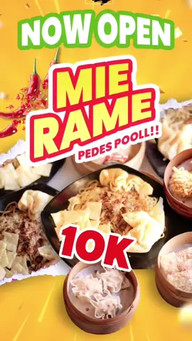 Hai warga Jagakarsa👋🏻 Mie Rame Pedas Poool sudah buka di @Showroom Kuning loh🥳 dan masih dalam rangka Grand Opening, kita mau kasih promo nih buat kalian! BUY 1 GET 1 (varian mie) cuma bayar 10K aja🤩 Kapan lagi nih makan mie seporsi nya cuma bayar goceng doang😋 Yuk ajak temen-temen kalian buat cobain mie termurah sedunia ini sebelum promonya habis yaa🍜🙌🏻 📍Loc: Showroom Kuning, Jl. Jagakarsa No 37 Jakarta Selatan #showroomkuning #jagakarsa #jakartaselatan #jktfoodbang #jkt #kulinertiktok #kuliner #fyp #fypage #mukbang #promo #miepedas #kulinerjakarta #kulinerviral #makan #makananviral #fypdong 