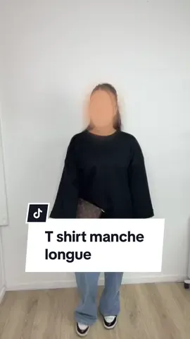 Mon préféré #tshirtmancheslongues #tshirtoversize 