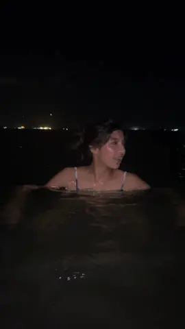 pov night swimming 🌙🪩