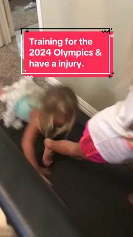 Olympic training fail that ends in a injury. Turns out, racing on a treadmill is a bad idea… 🤣 Who knew? 😬🤣 BTW no one was actually hurt. The injury was to her pride is all. #funny #hilarious #olympics #2024 #olympians #fail #injury #treadmill #kids #mom #momlife #fall #viral #viralvideos #FYp 