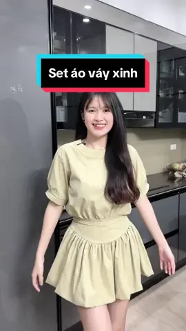 Set áo váy xinh #vay #aovay #setnu #setaovay 